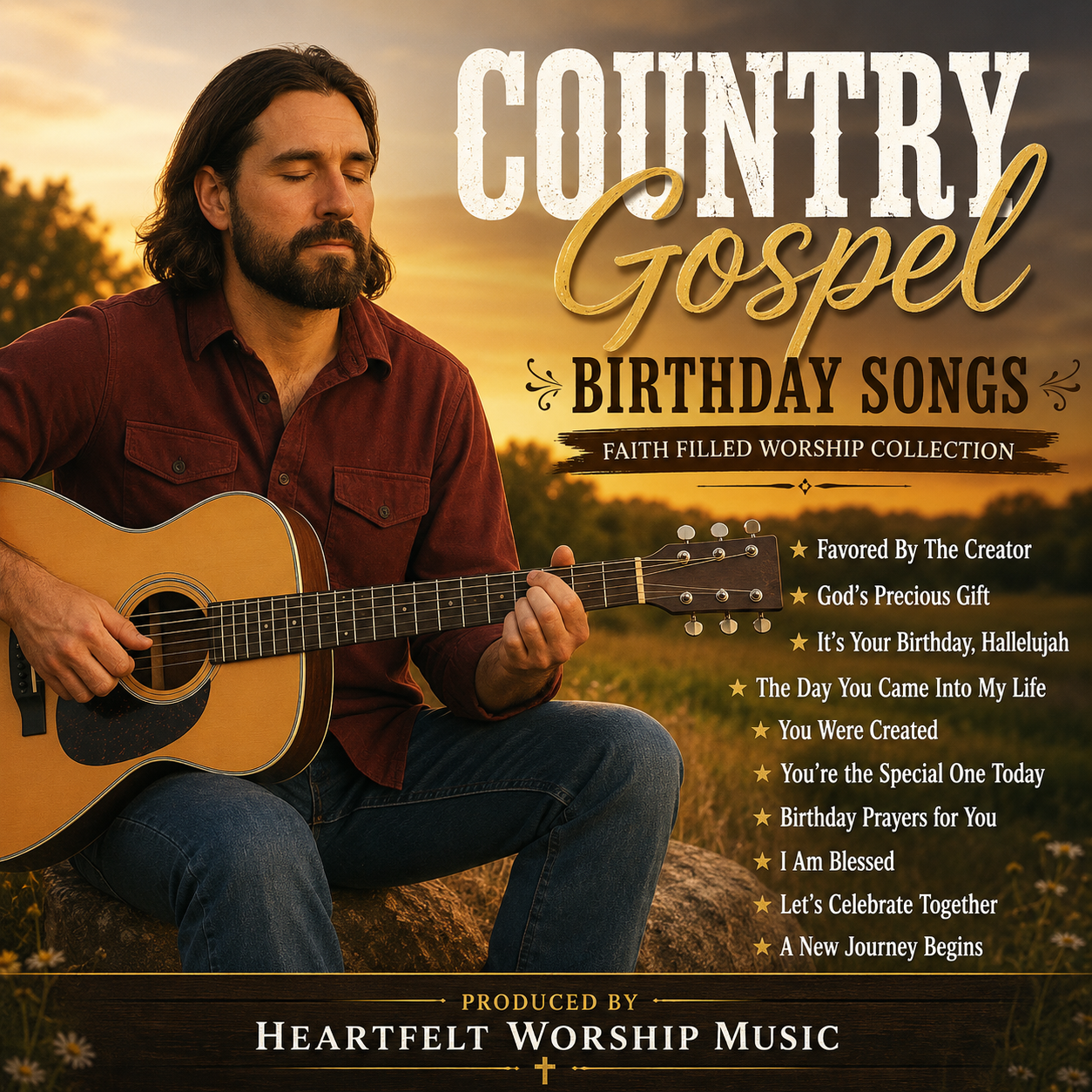 Country Gospel Birthday Songs | Faith Filled Worship Collection